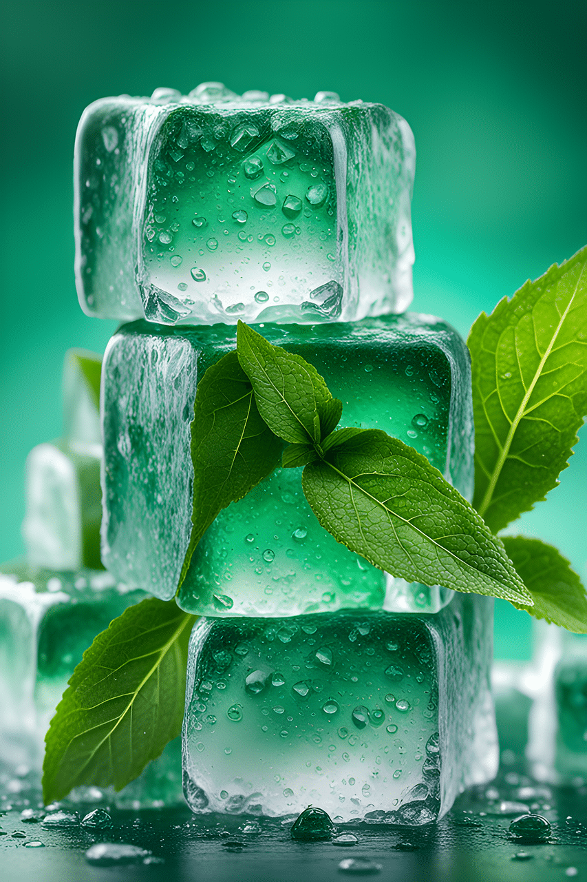 ai generated, ice cubes, mint-8675021.jpg